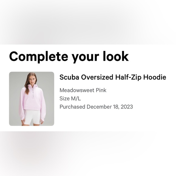 Lululemon Half Zip Scuba Hoodie - Picture 13 of 13